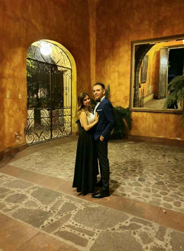 A una semana de nuestra boda, practicamos en la boda de la hermana de mi mejor amigo 1