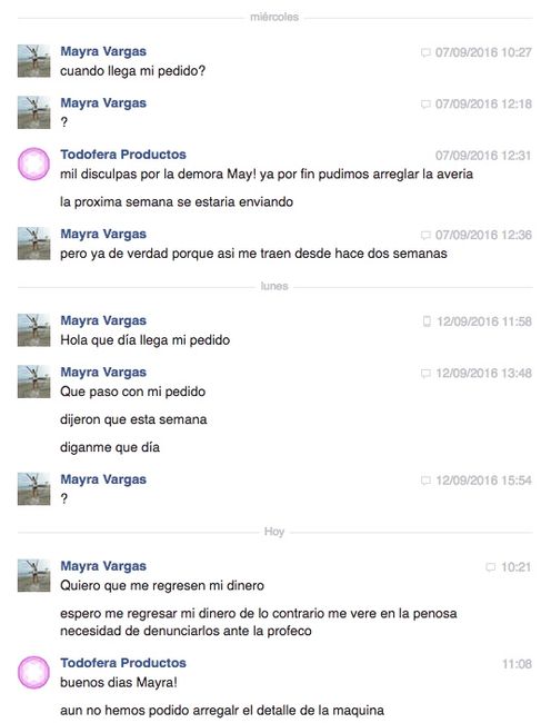 Proveedores