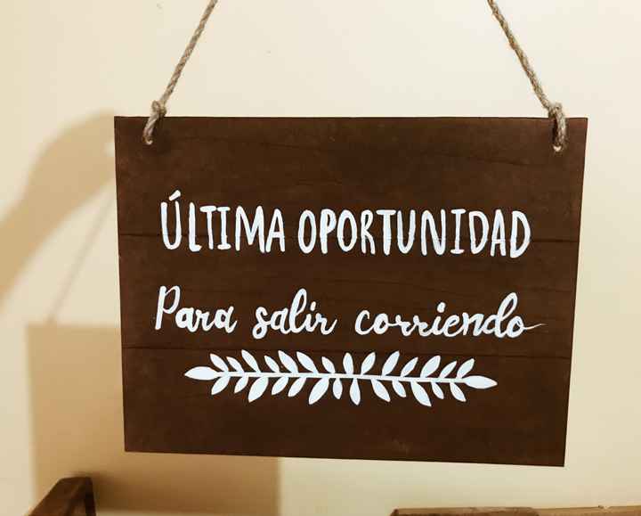 Letreros para pajes diy - 2