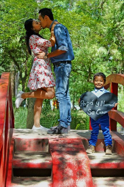 Presuman su foto de Save the Date ❤️ - 1