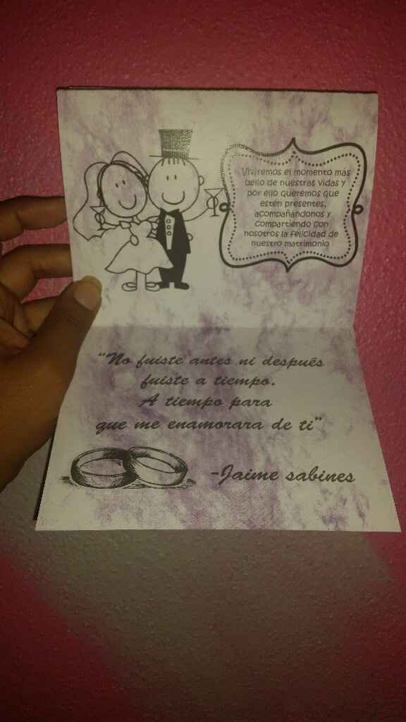 Ya estan las invitaciones ! - 3