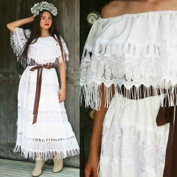 Vestidos de novia para boda mexicana - 5
