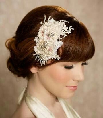 Tocados para novias vintage - 6