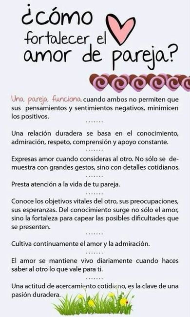 Fortalecer el amor - 1