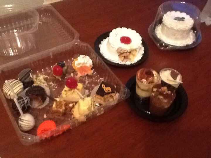 Pastel o postres