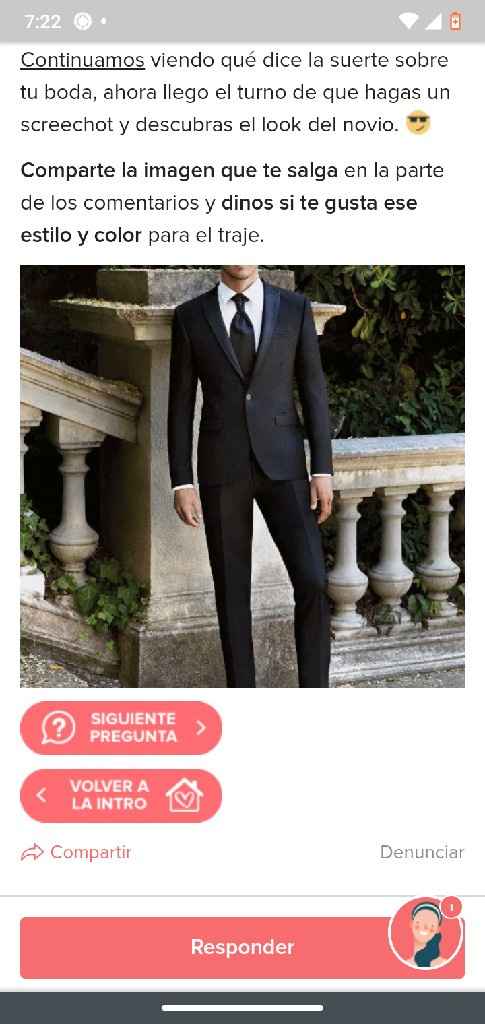 Haz screenshot y descubre el look de novio - 1