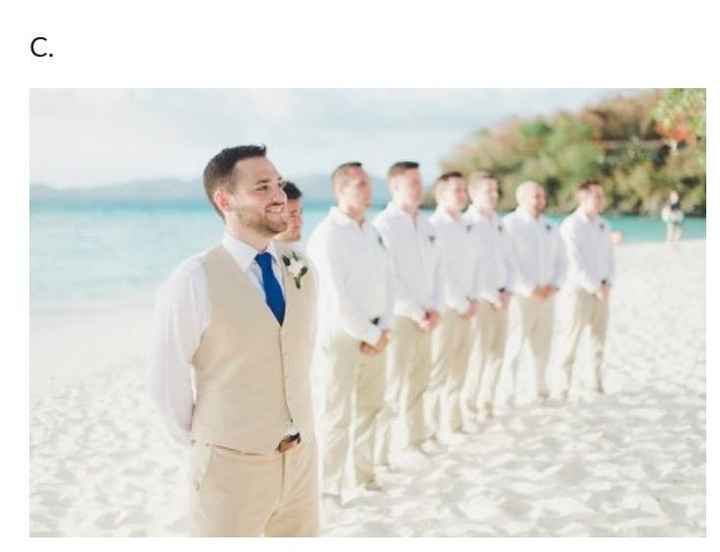 13. El mas importante; EL NOVIO!