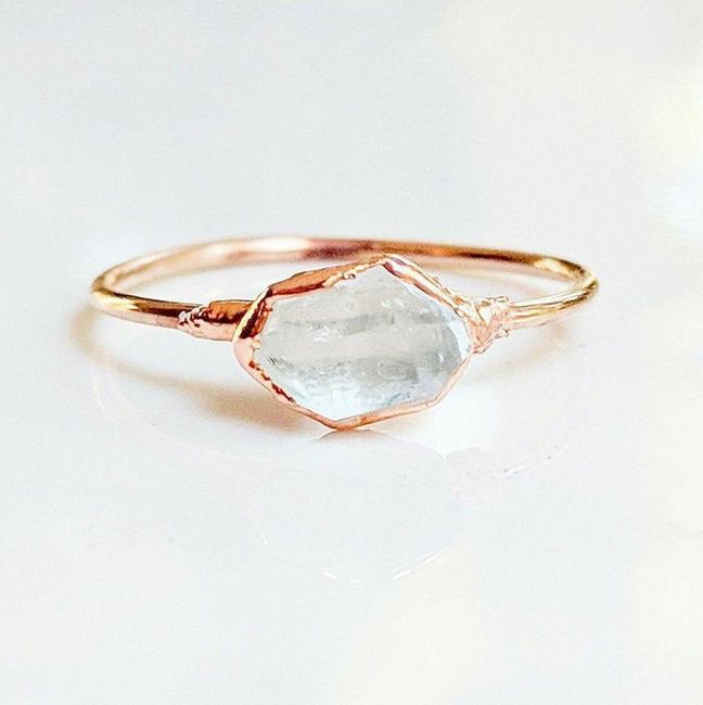 Hubiera elegido otro anillo de compromiso: ¿V o F? 7