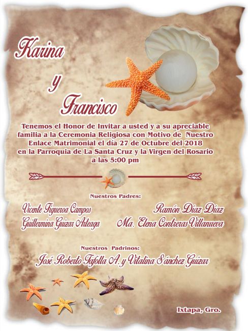 Mis invitaciones 💜 - 1