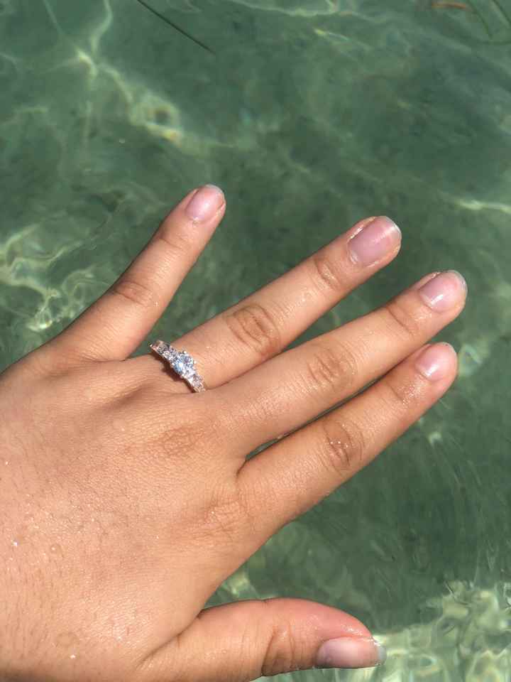 Anillo de compromiso: ¿size equivocado? - 1