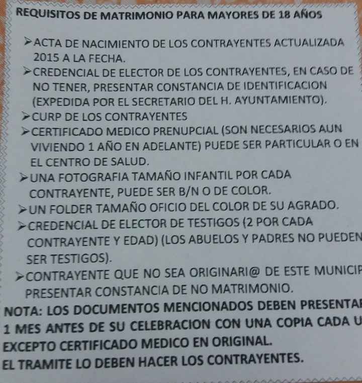 Requisitos civil Tlaxcala