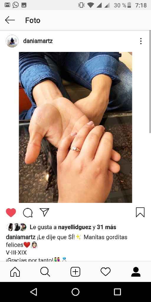 Si hubieras podido elegir el anillo de compromiso.. - 1