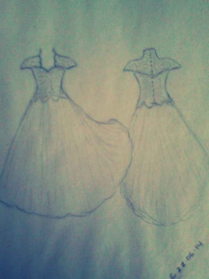 Diseño del vestido