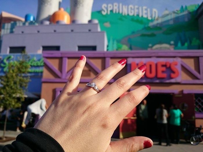 Engagement Ring Selfie 