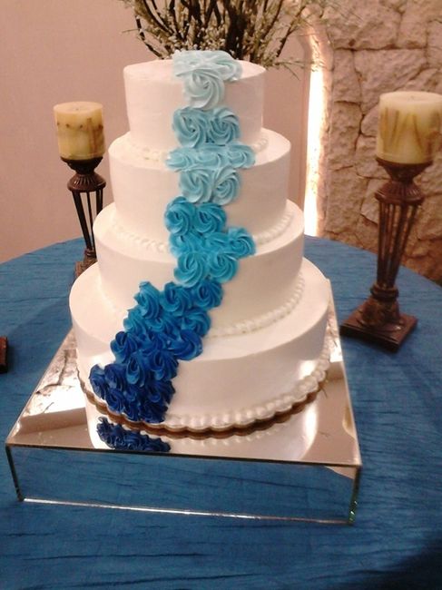 pastel tonos azul degradado