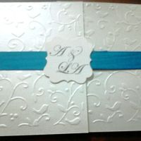 Invitación  boda  Abigail & Luis Abraham