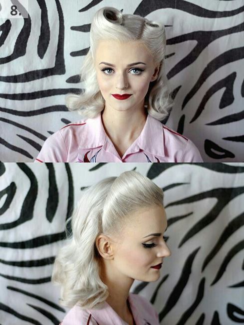 Peinados estilo 50's - 6