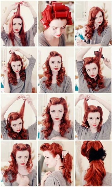 Peinados estilo 50's - 7