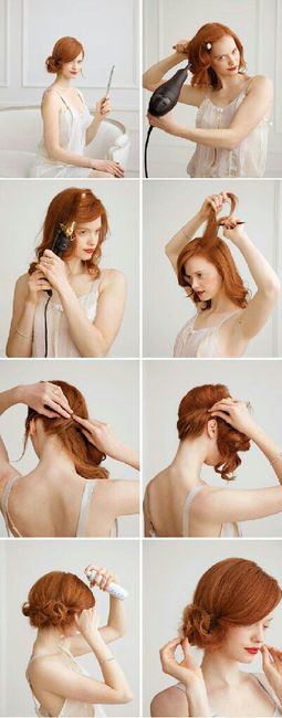 Peinados estilo 50's - 10