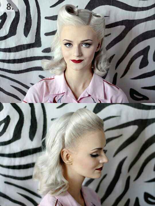 Peinados estilo 50's - 6