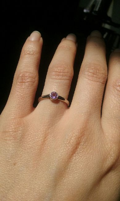 Lunes de presumir su anillo - 1