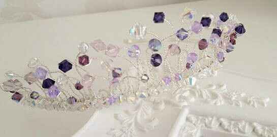 Peinado con corona de princesa - 1