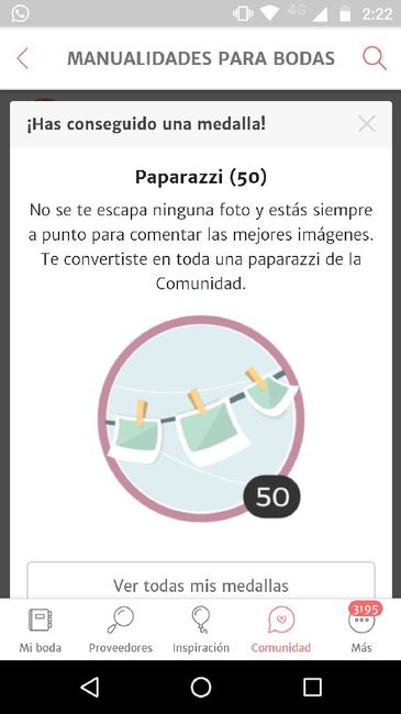 Medalla Paparazzi! - 1