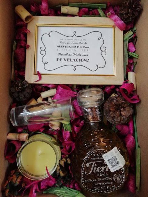 Idea para peticion padrinos de velación