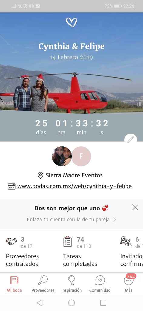 Wow a 25 días 👰🤵 - 1