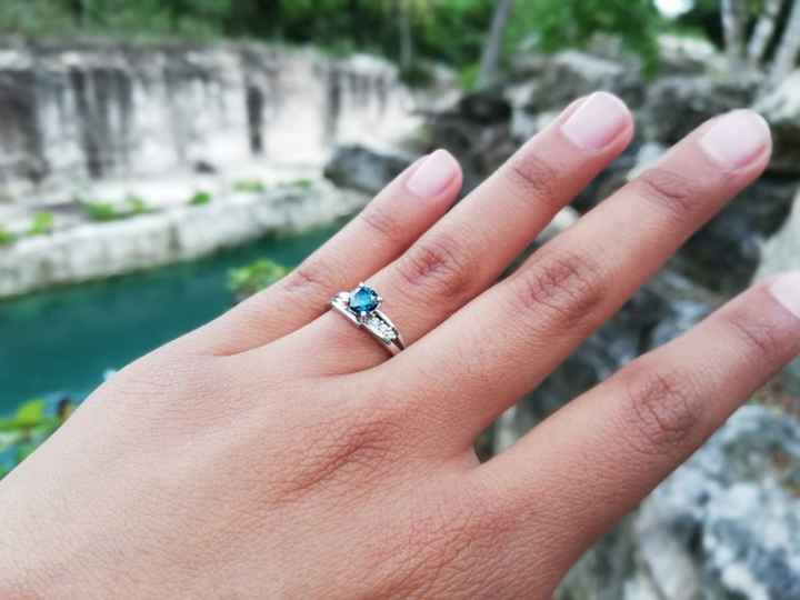 Mi anillo fue mas bonito del que yo me imaginaba!! 
