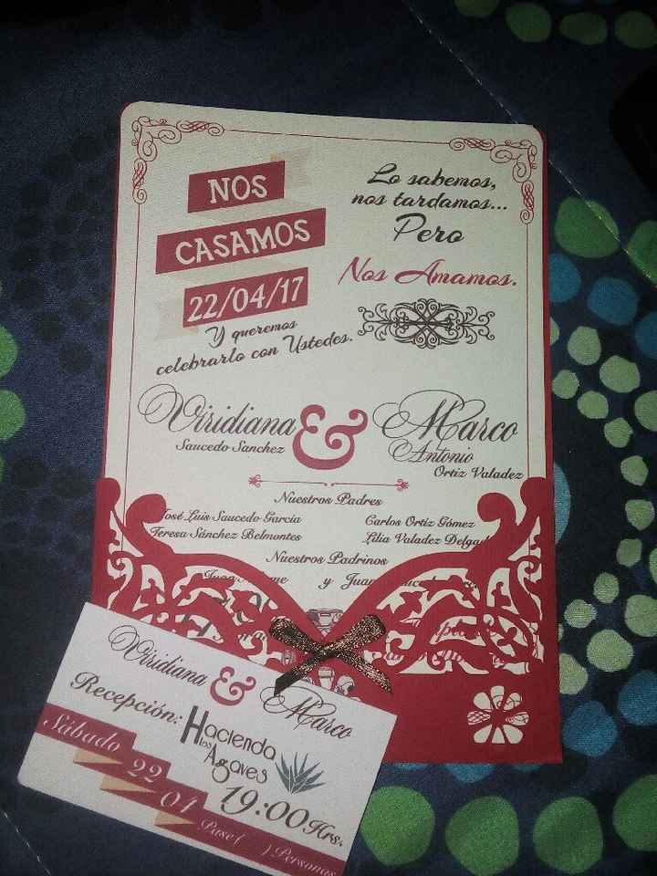 Invitaciones 😀😍 - 2
