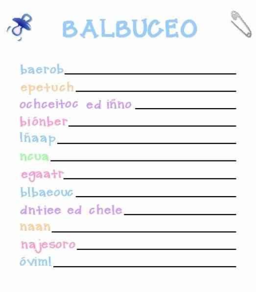 Acomodar palabras