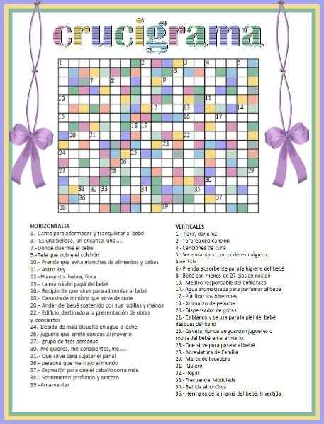 Crucigrama