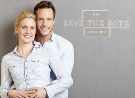 Save the date - Minimalista