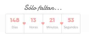 Días que faltan: B) de 3 a 6 meses