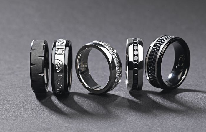 Anillos de tungsteno