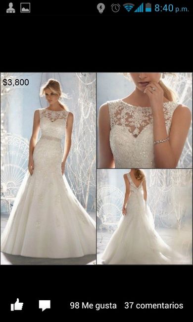 Cuánto gastaron en el vestido?? - 1