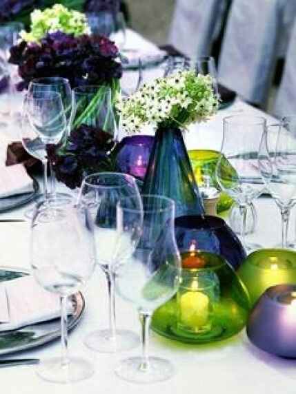 Que opinan del color morado en la cobinacion de la boda? - 2