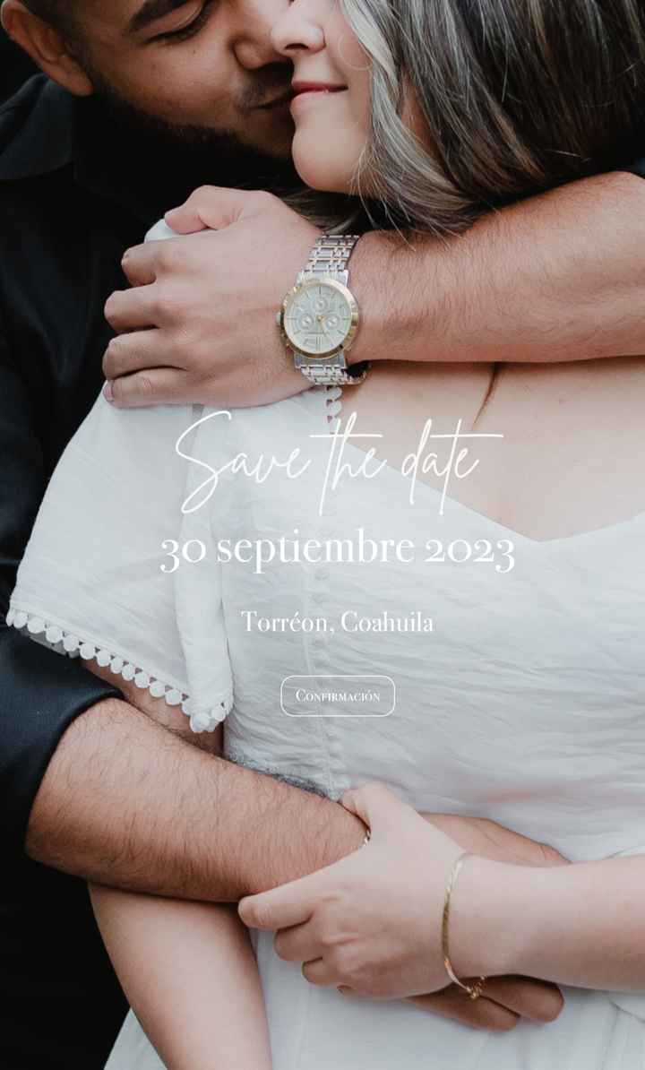 ¿Tendrás Save the date? 📸💍 - 1