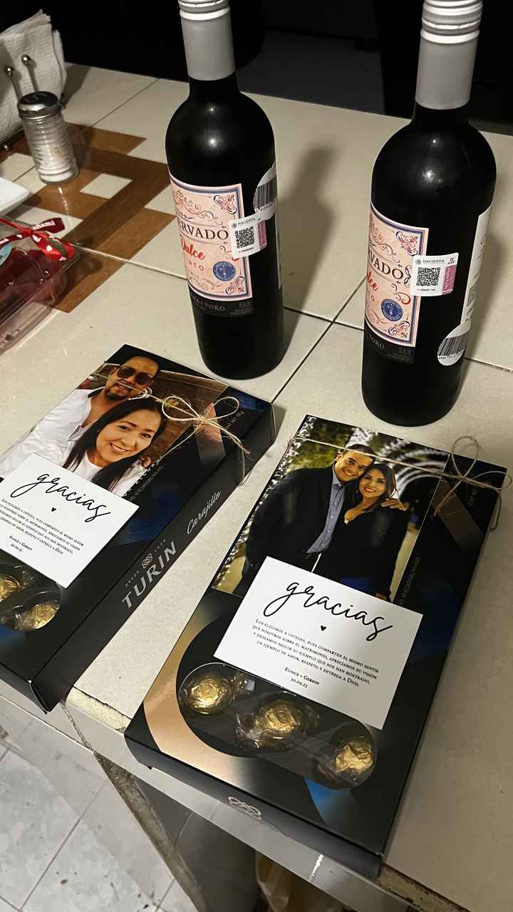 ¿Dar regalos a los padrinos? - 1