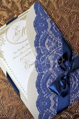 Azul: fidelidad & verdad, invitaciones. - 1