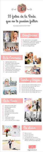 Fotos de Boda que no te pueden faltar