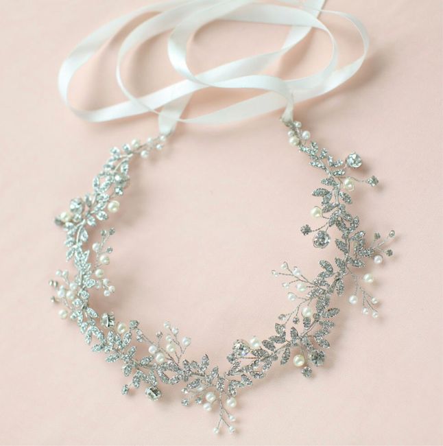 Mi tocado, velos y ligas de Amazon 😍 5