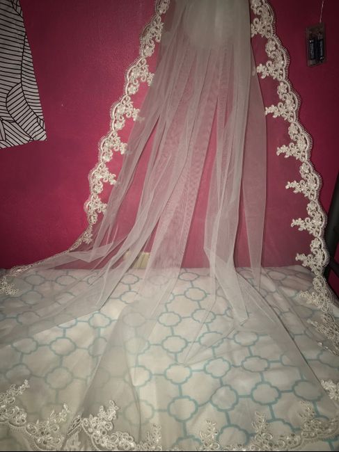 Mi tocado, velos y ligas de Amazon 😍 10