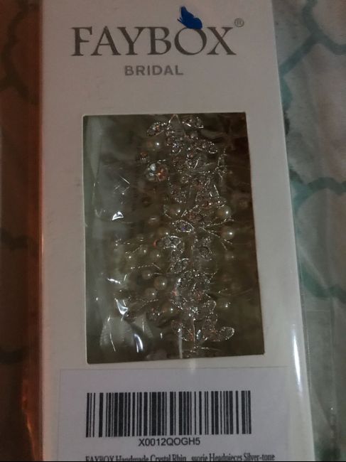 Mi tocado, velos y ligas de Amazon 😍 12