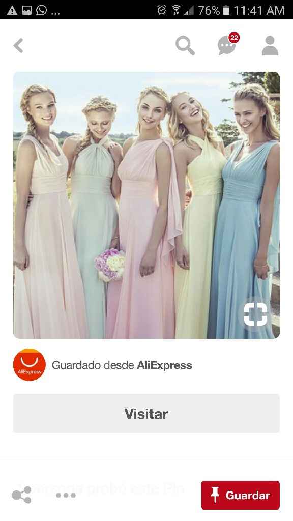 Pasarela Nupcial: Look de las damas - 1