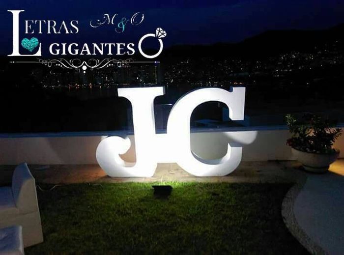  Proveedor de letras gigantes - 1