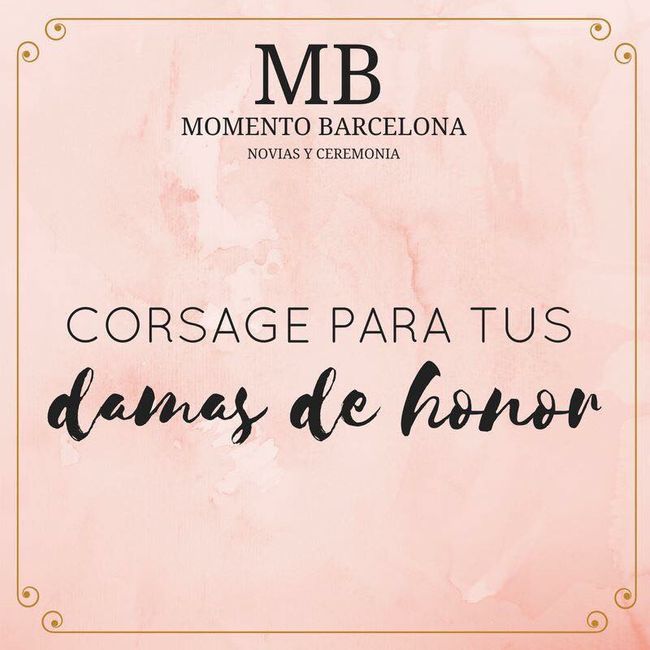 Corsage para damas - 1