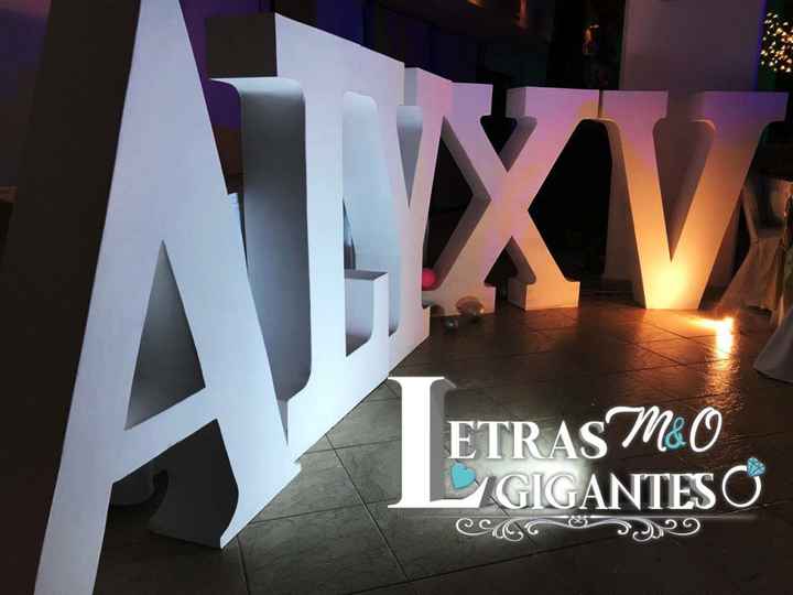  Proveedor de letras gigantes - 2