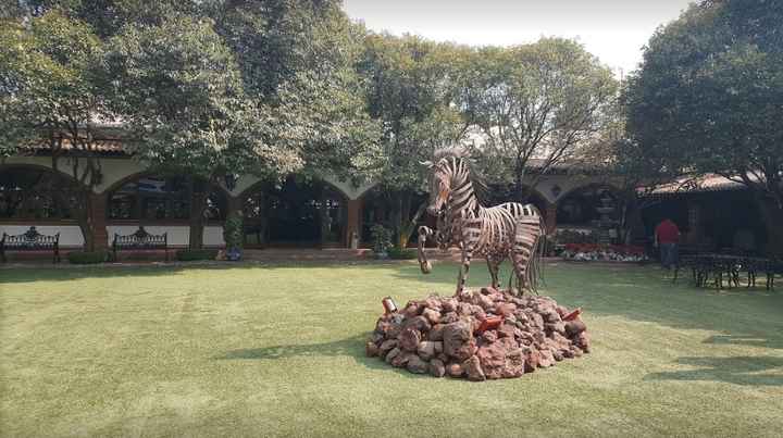 el jardín del salón